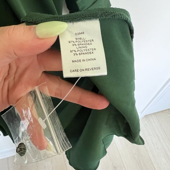 Alexia Admor Elysa Midi Dress Emerald Green - Picture 9 of 10